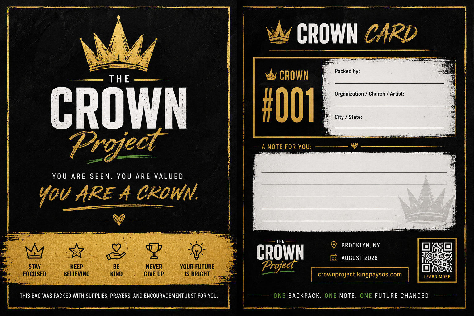 The Crown Project — Crown Card