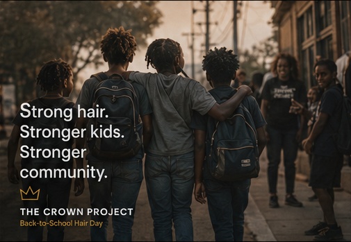 Strong hair. Stronger kids. Stronger community.